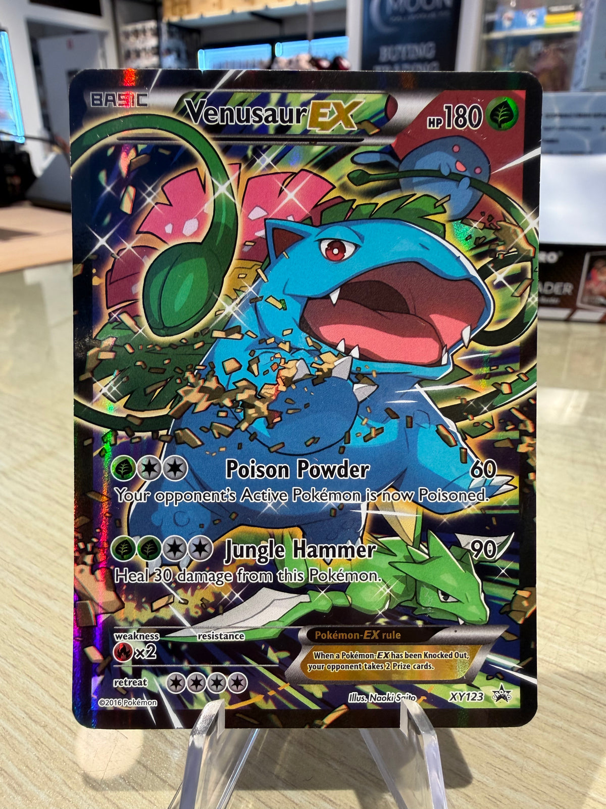 Venusaur EX - XY123 Promo - MP