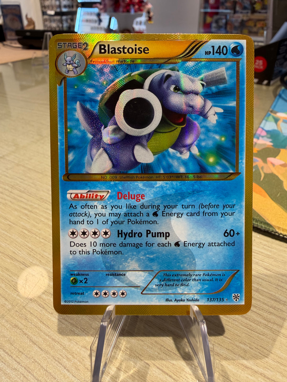 Blastoise - 137/135 - Plasma Storm