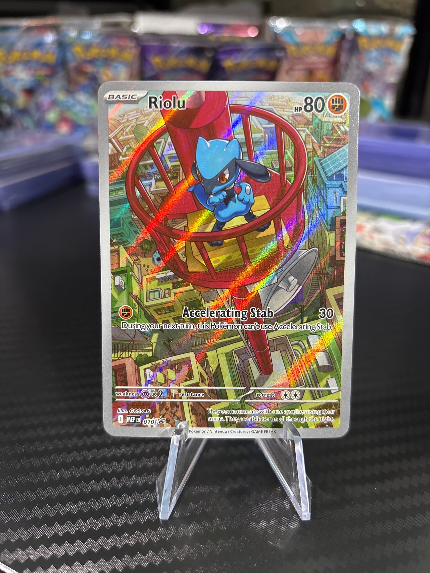 Riolu Promo #010 - Mega Evolutions ETB (Not Sealed)