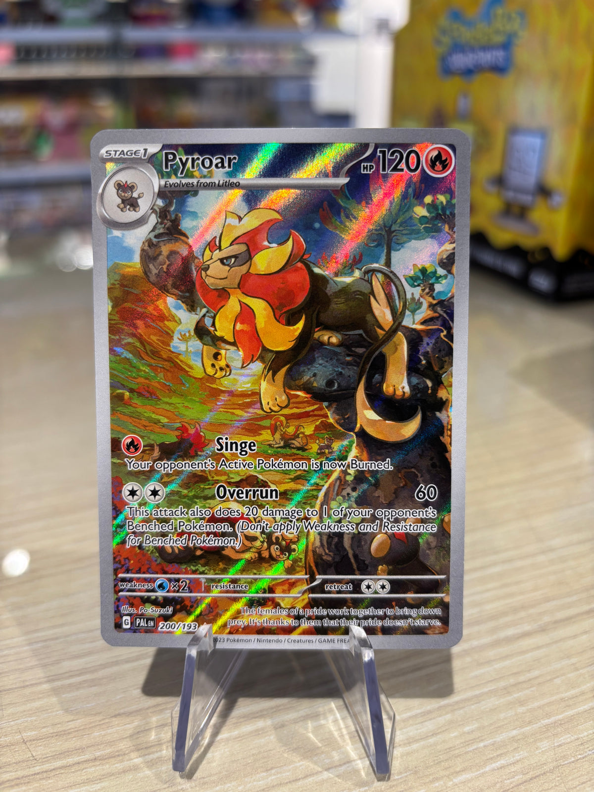 Pyroar - 200/193 - Paldea Evolved