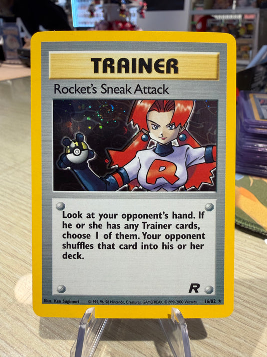Rocket’s Sneak Attack - Holo - 16/82 - Rocket