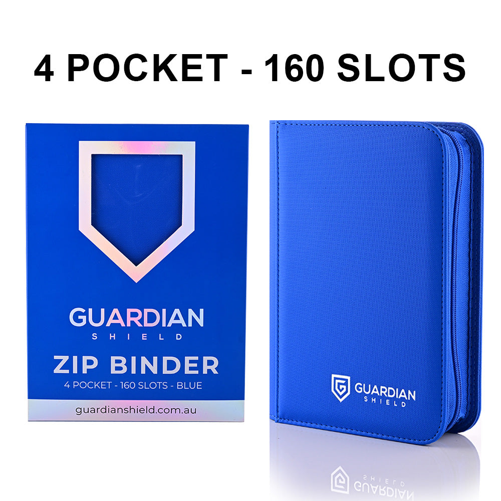 Guardian Shield 4 Pocket - 160 Slot Binder - 9 Available Colours