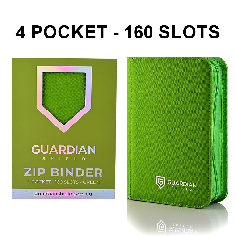 Guardian Shield 4 Pocket - 160 Slot Binder - 9 Available Colours