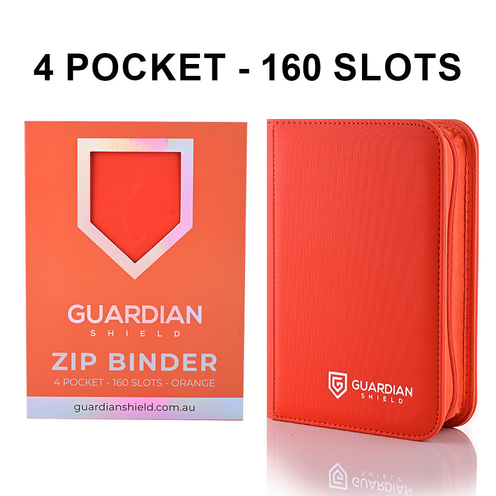 Guardian Shield 4 Pocket - 160 Slot Binder - 9 Available Colours