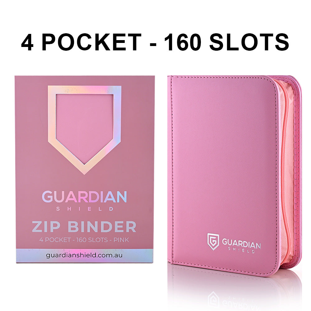 Guardian Shield 4 Pocket - 160 Slot Binder - 9 Available Colours