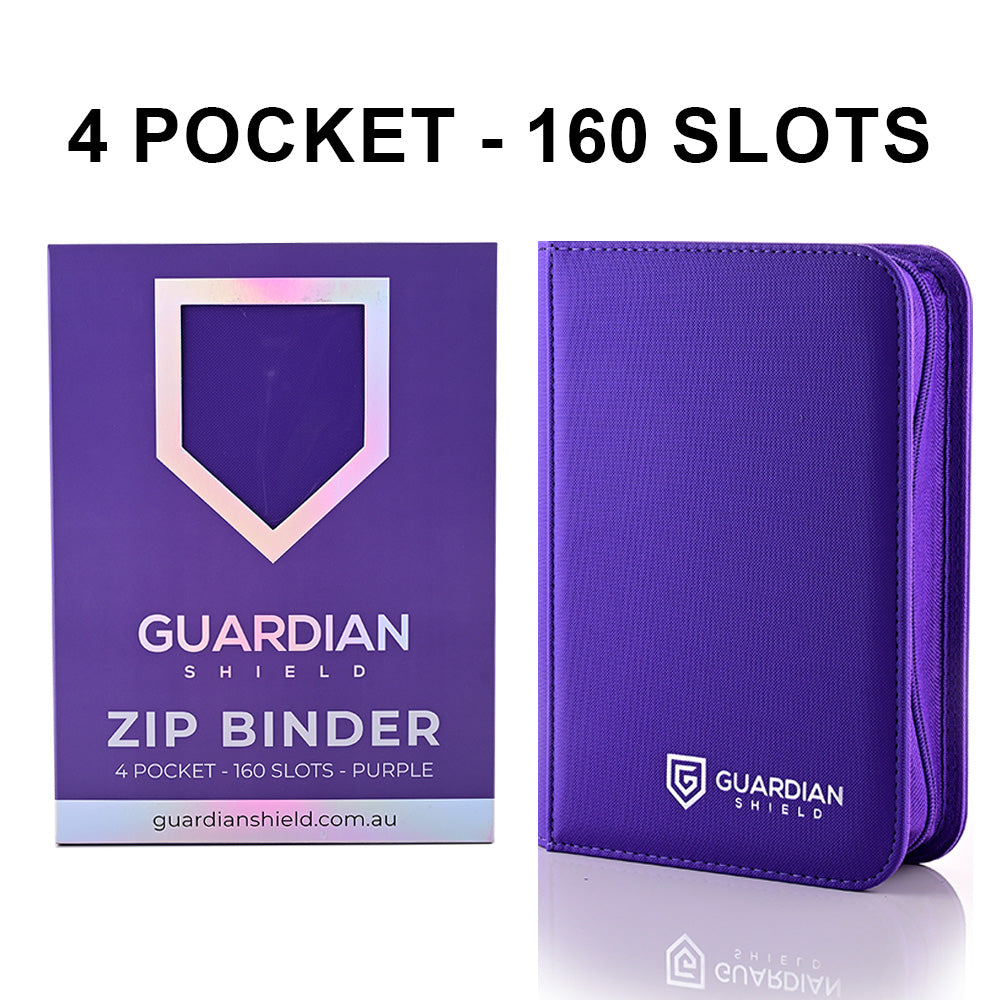 Guardian Shield 4 Pocket - 160 Slot Binder - 9 Available Colours