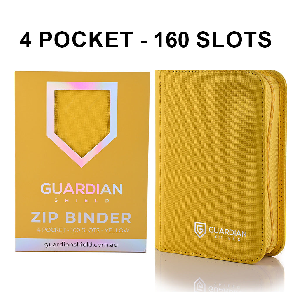 Guardian Shield 4 Pocket - 160 Slot Binder - 9 Available Colours