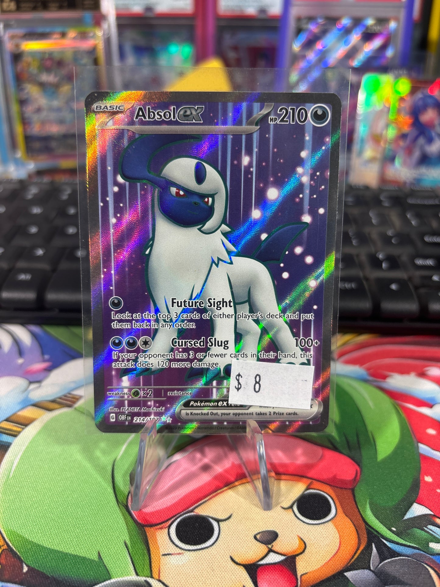 Absol EX #214 - Obsidian Flames