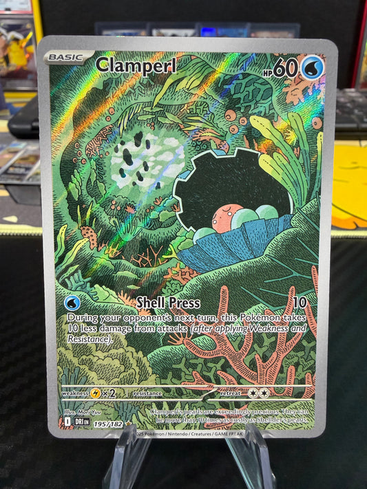 Clamperl - 195/182 - Illustration Rare - Destined Rivals