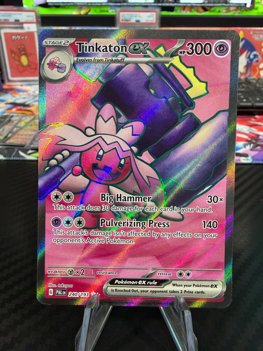 Tinkaton Ex - 240/193 - Full Art - Paldea Evolved - NM