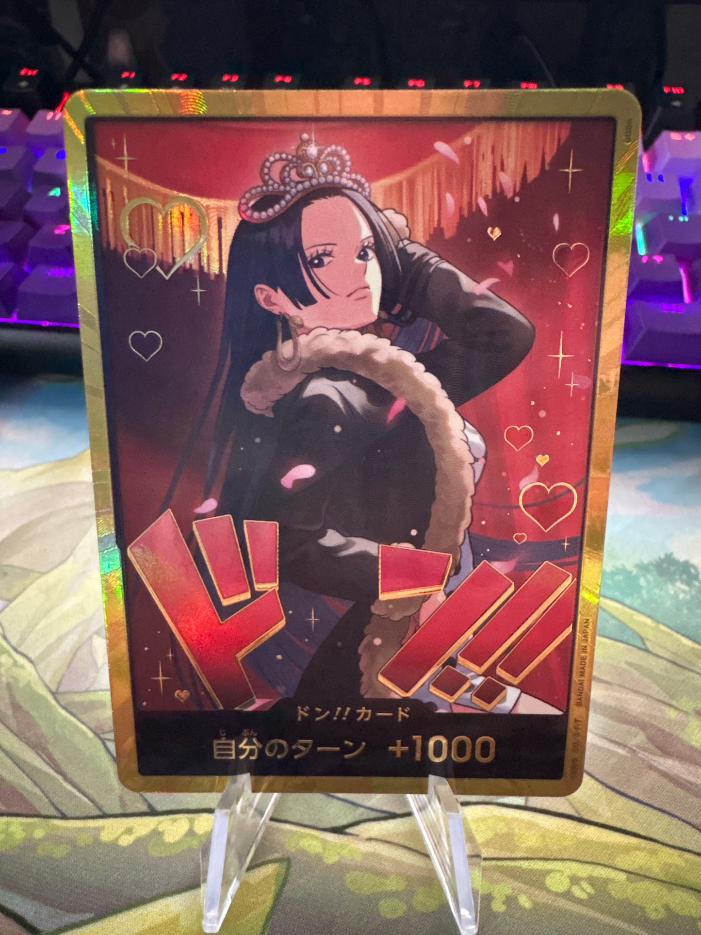 Boa Hancock - Gold DON -  EB-03 Japanese - NM