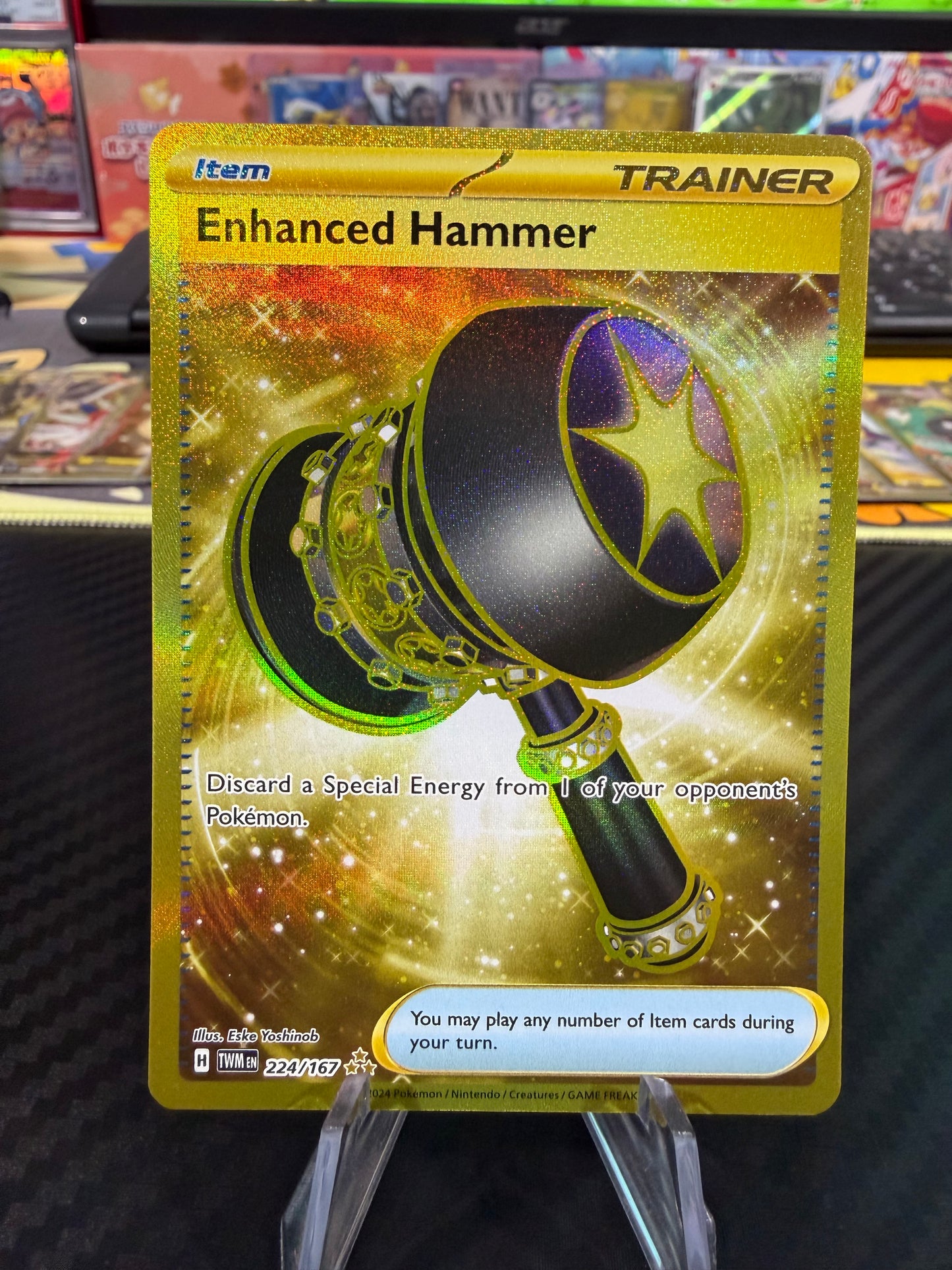 Enhanced Hammer - 224/167 - Hyper Rare - Twilight Masquerade - NM