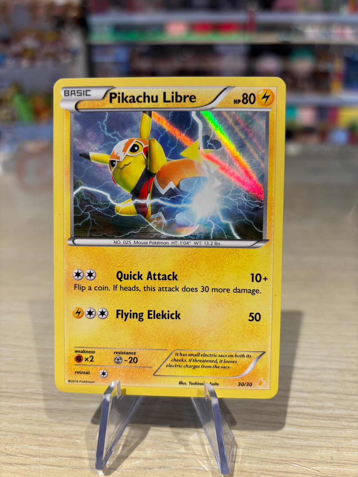 Pikachu - 30/30 - XY Trainer Kit