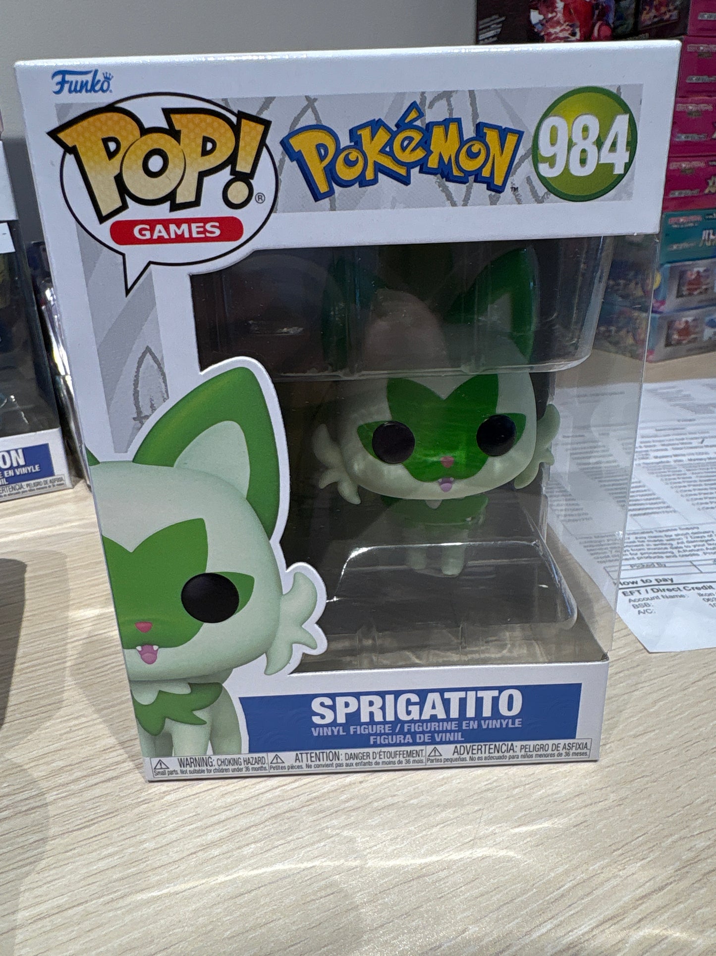 Spigatito Pokemon Pop Vinyl