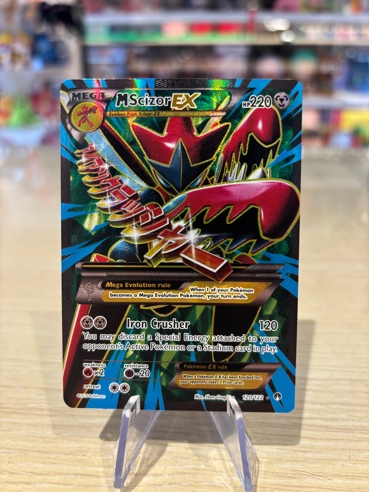 M Scizor EX - 120/122 - XY BREAKpoint