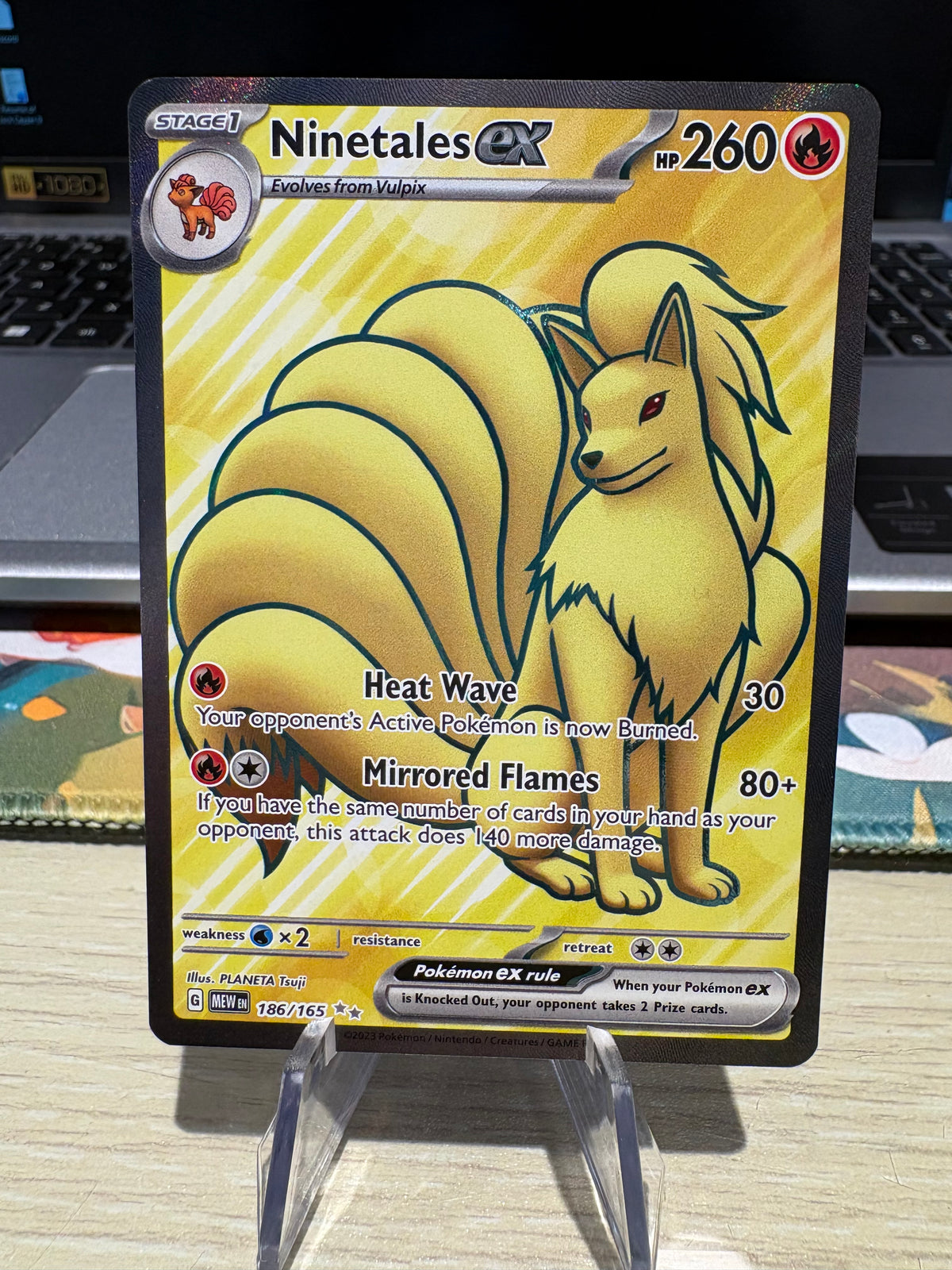 Ninetales - 186/165 - 151 English