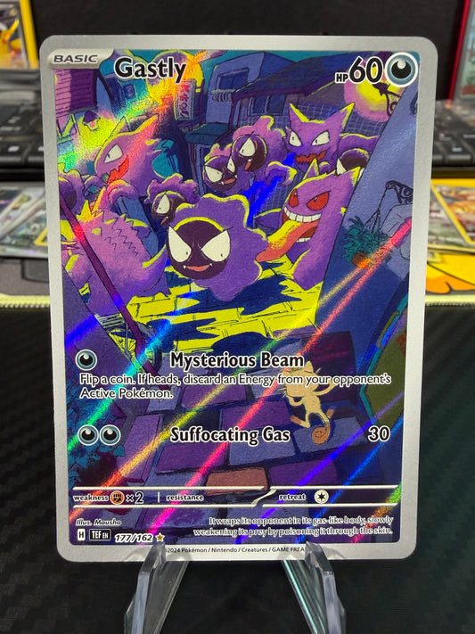 Gastly - 177/162 - Illustration Rare - Temporal Forces - NM