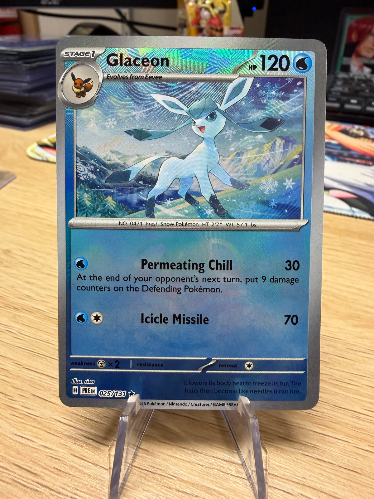 Glaceon - 025/131 - Maste Ball - Prismatic Evolutions