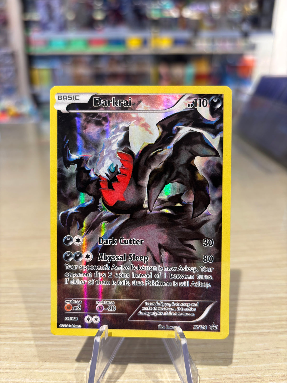 Darkrai - XY114 - XY Black Star Promo
