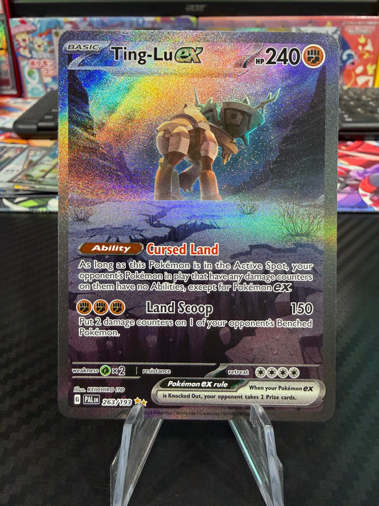 Ting-Lu Ex - 263/193 - Special Illustration Rare - Paldea Evolved - NM