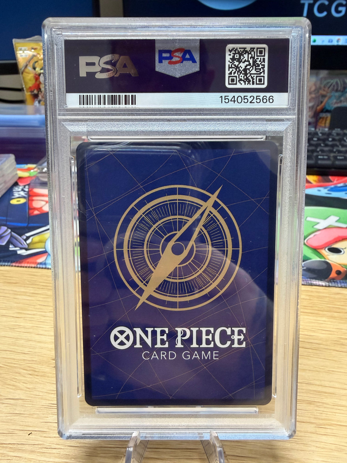 PSA 10 - Monkey D Luffy - OP05-119 - Japanese PRB01