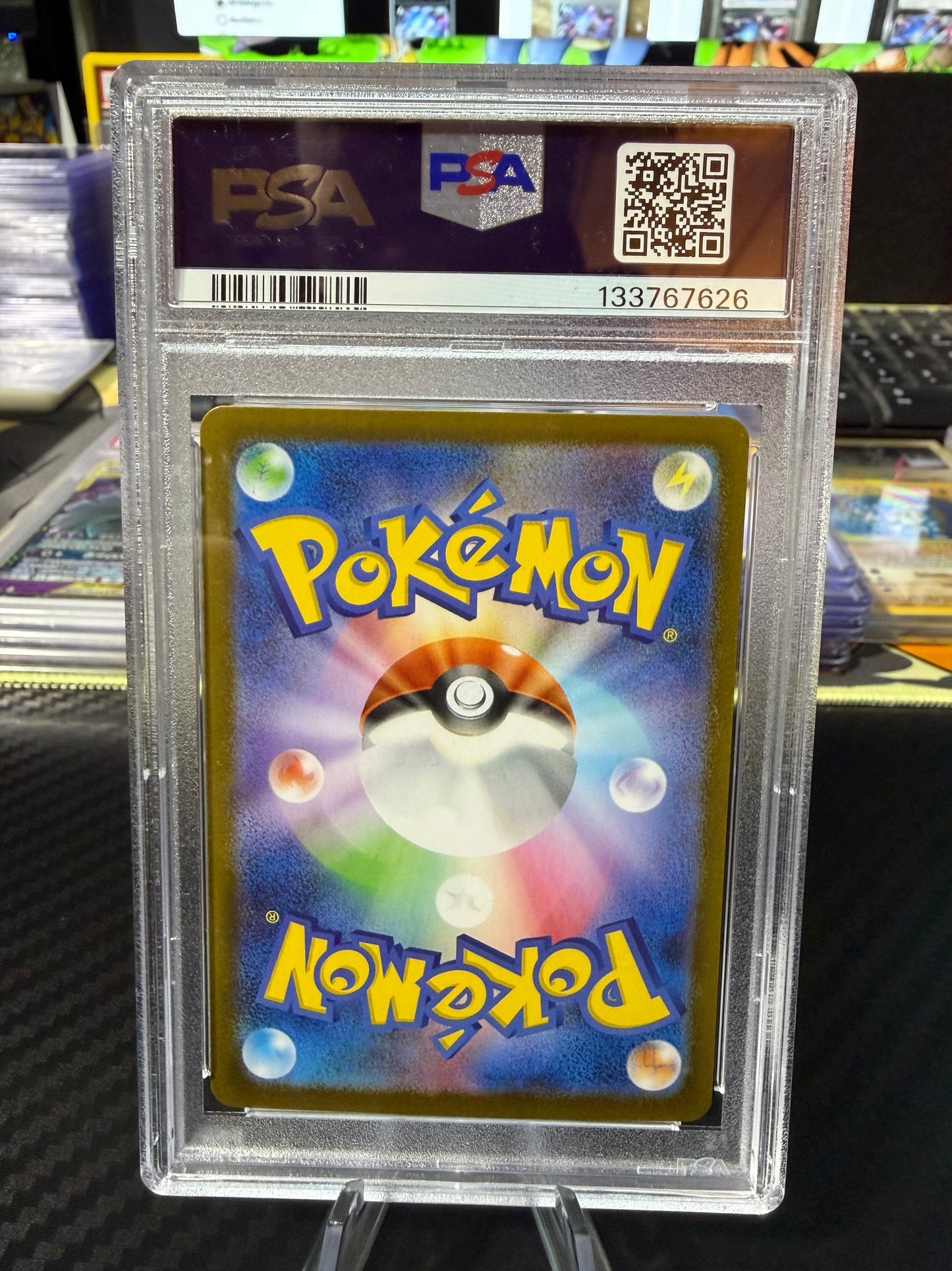 PSA 10 - Landorus - Art Rare - 137/086 - Japanese Black Bolt