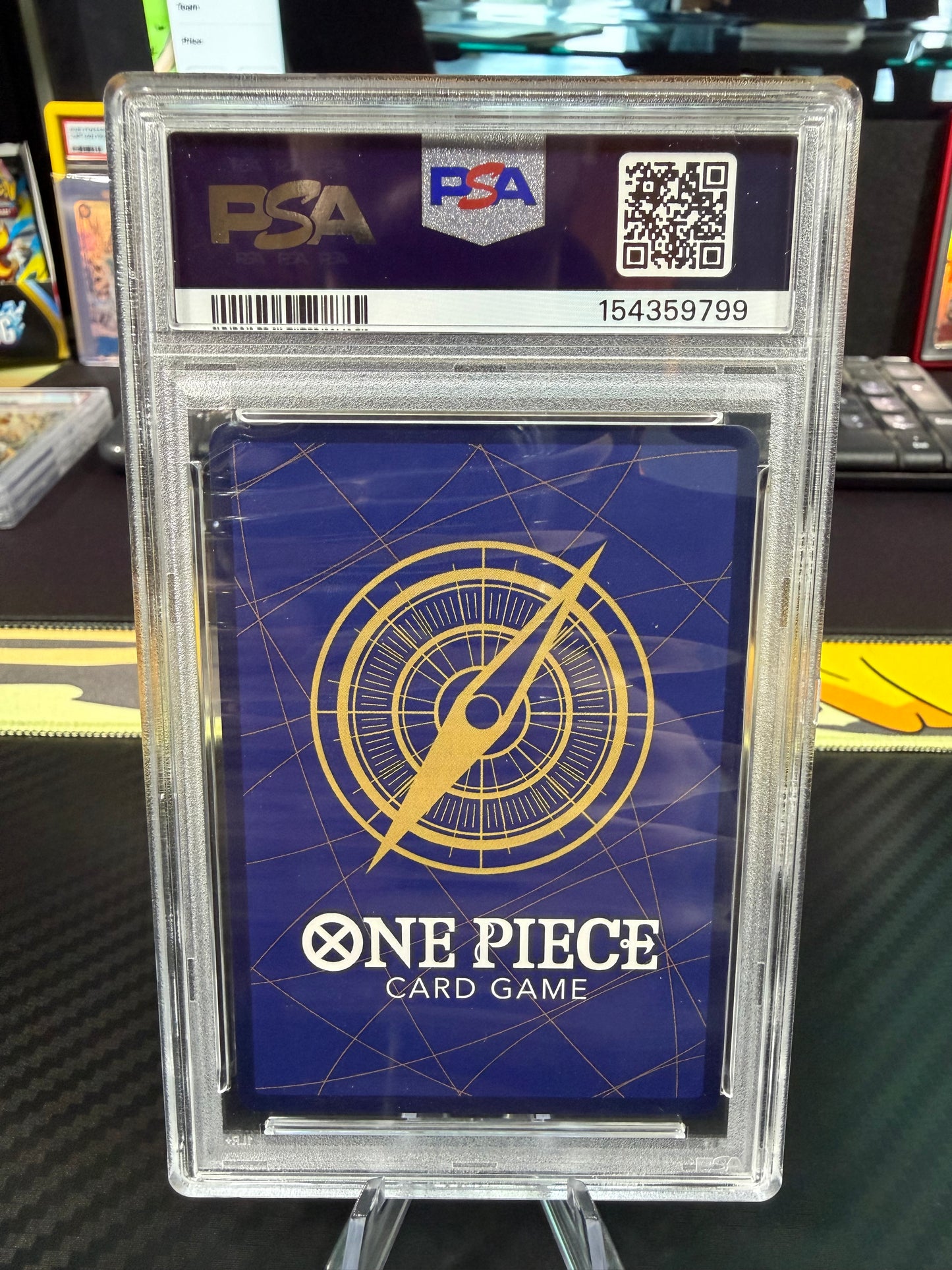 PSA 10 - O-Nami - Secial Alternate Art - One Piece OP07 Japanese
