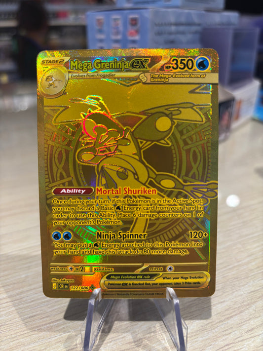 Mega Greninja EX - 122/086 - Chaos Rising