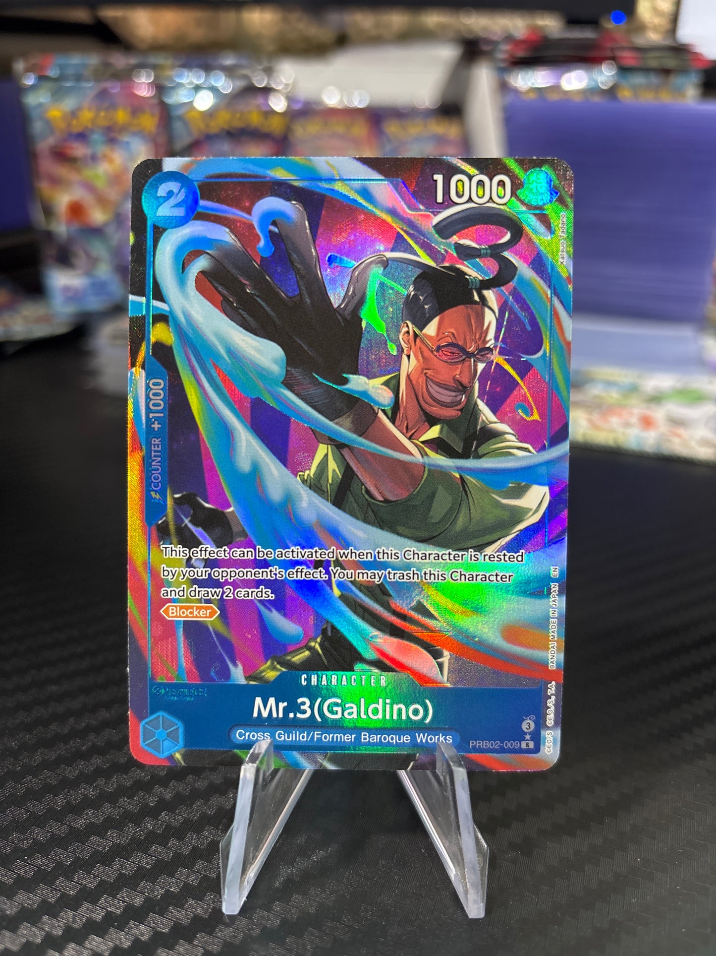 Mr.3 (Galdino) - Alt Art - PRB02-009 - The Best Vol 2