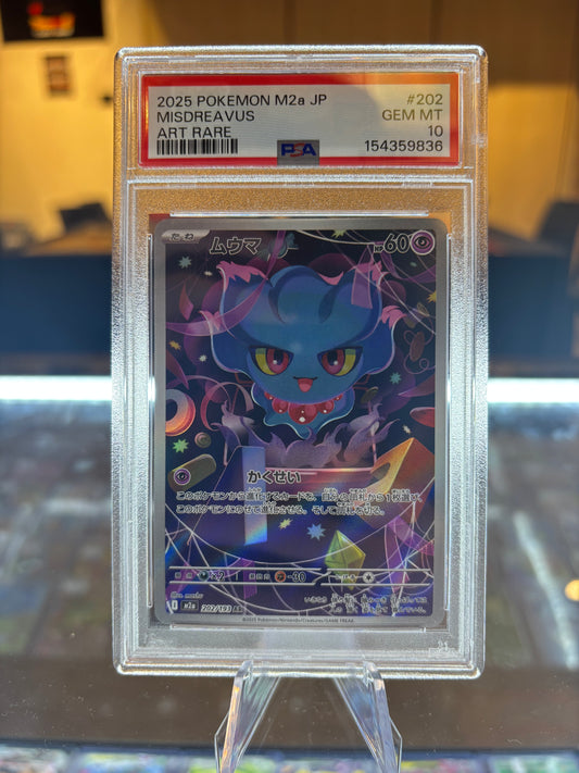 PSA 10 - Misdreavus - 202/193 - MEGA Dream ex