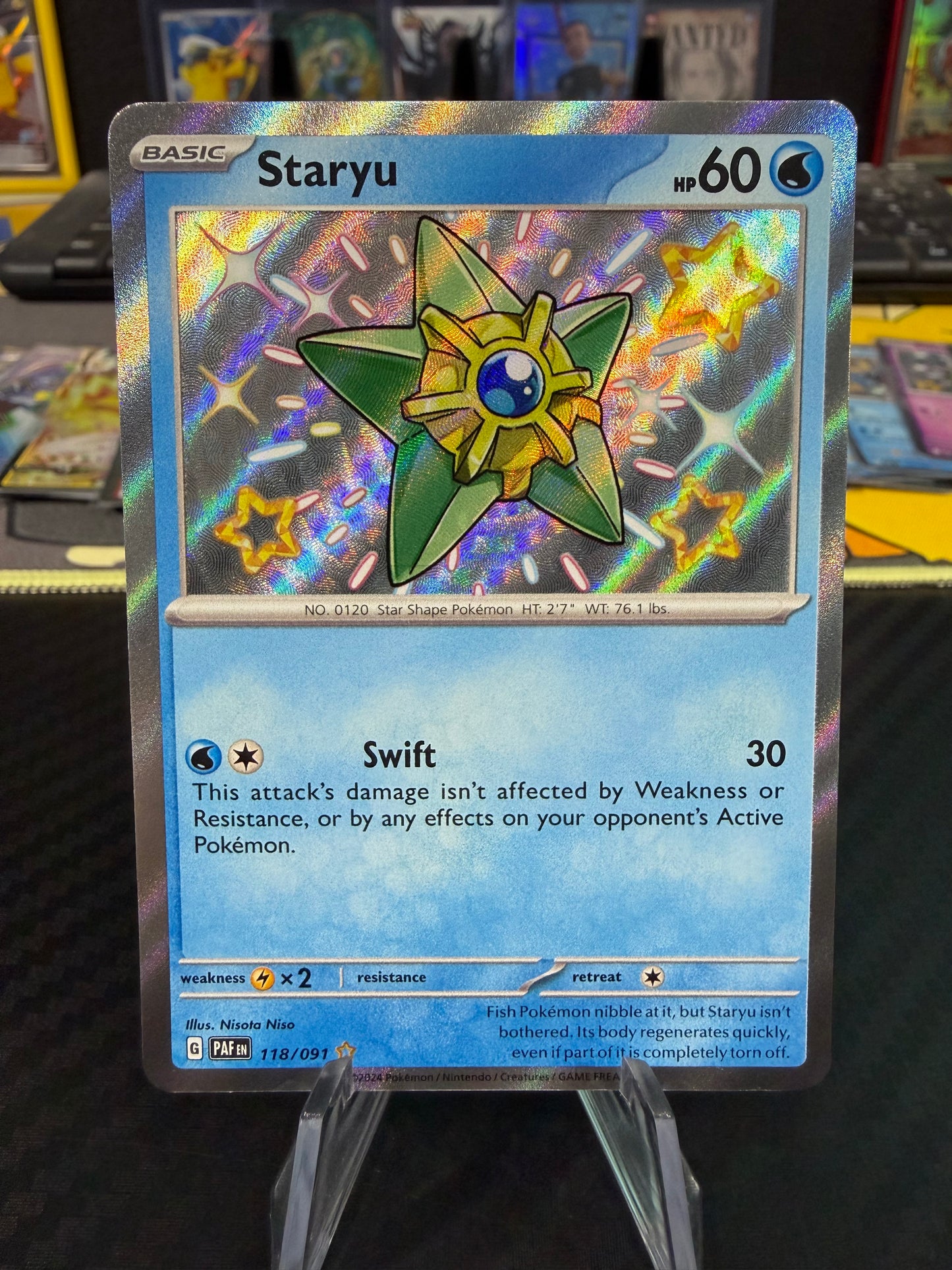 Staryu - 118/091 - Baby Shiny - Paldean Fates