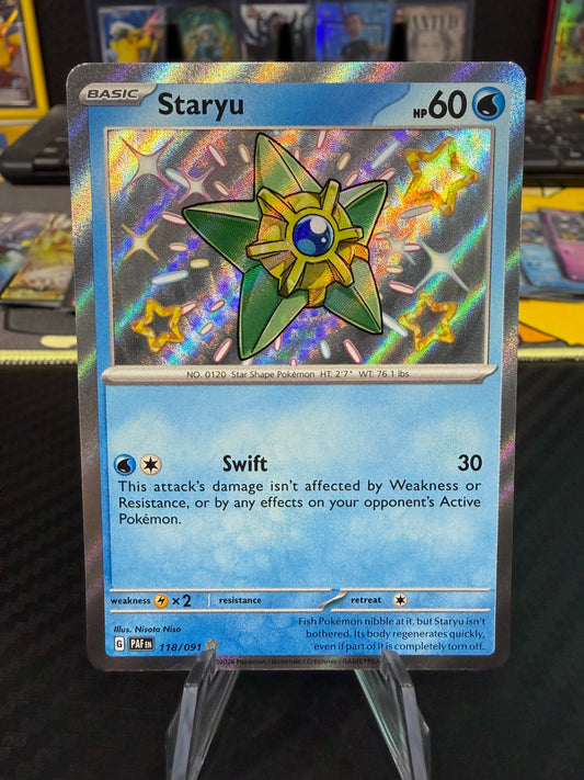 Staryu - 118/091 - Baby Shiny - Paldean Fates
