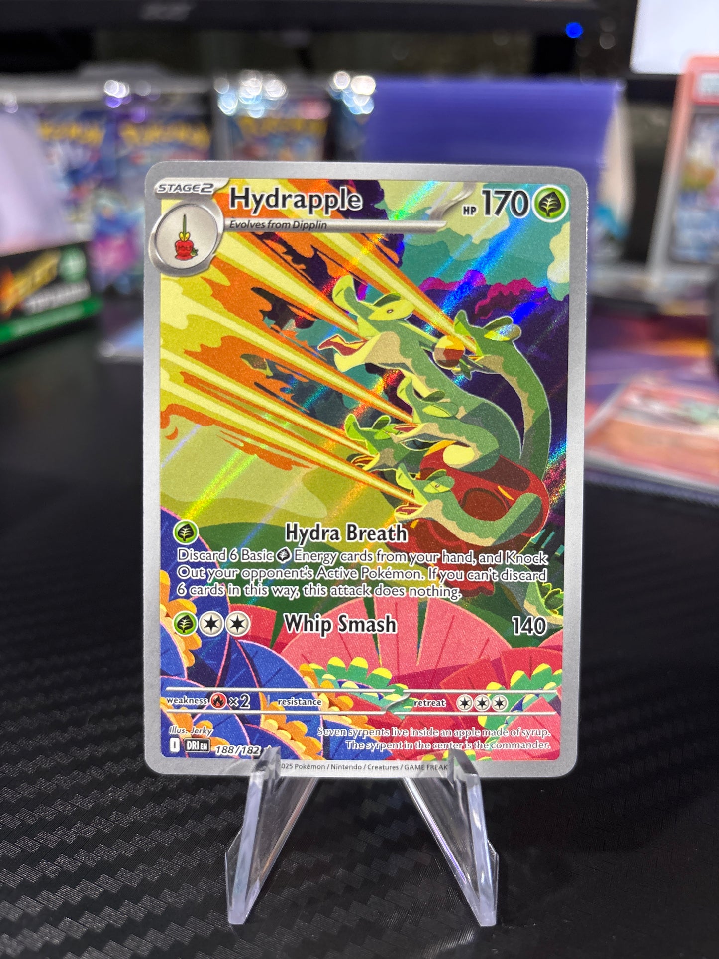 Hydrapple - 188/182 - Illustration Rare - Destined Rivals - NM
