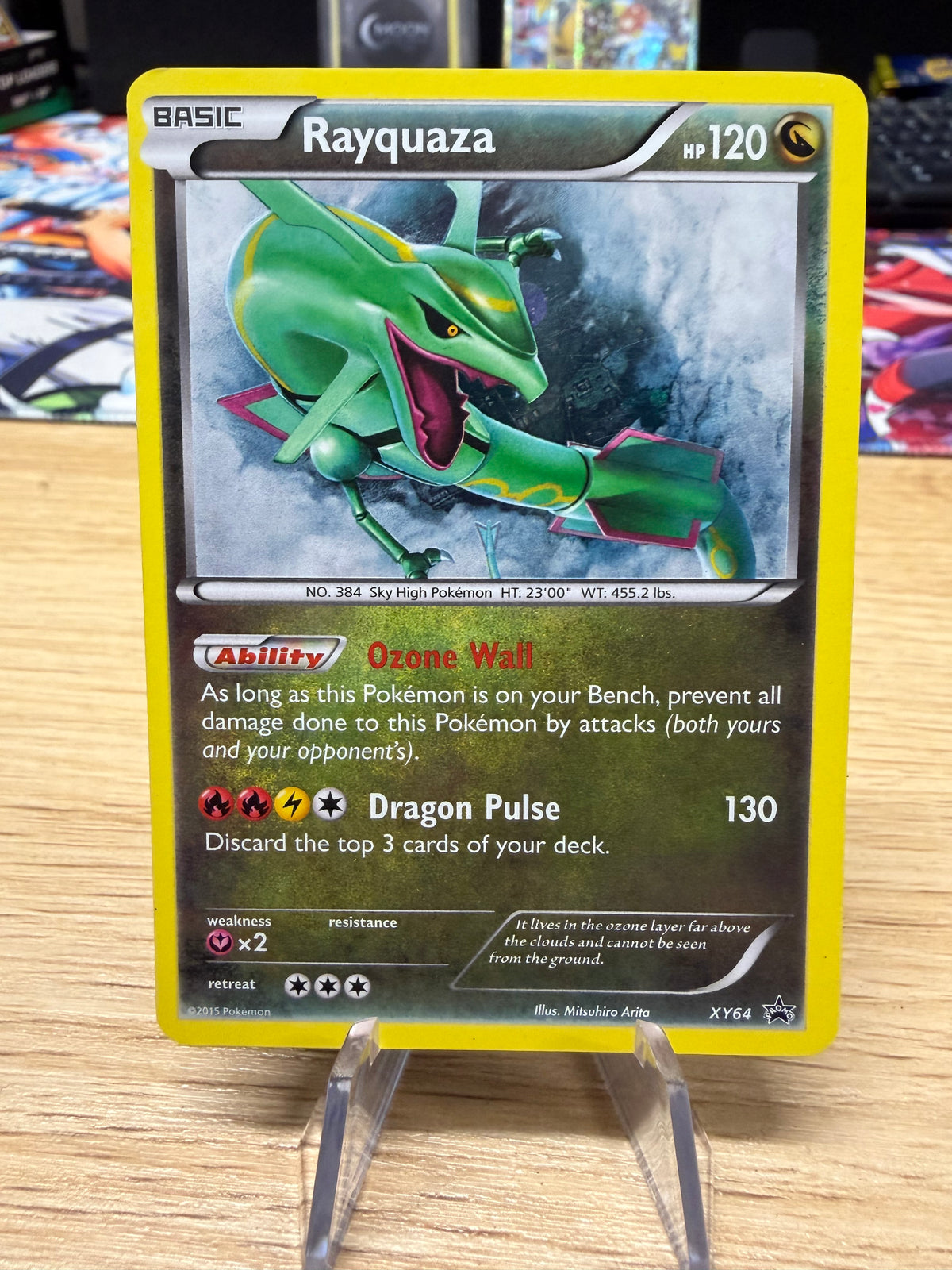 Rayquaza Promo - XY64 - Comso Holo