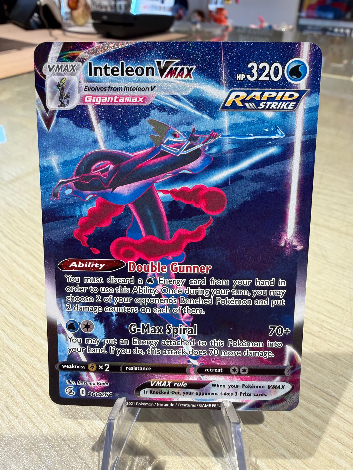 Inteleon VMax - 266/264 - Fusion Strike