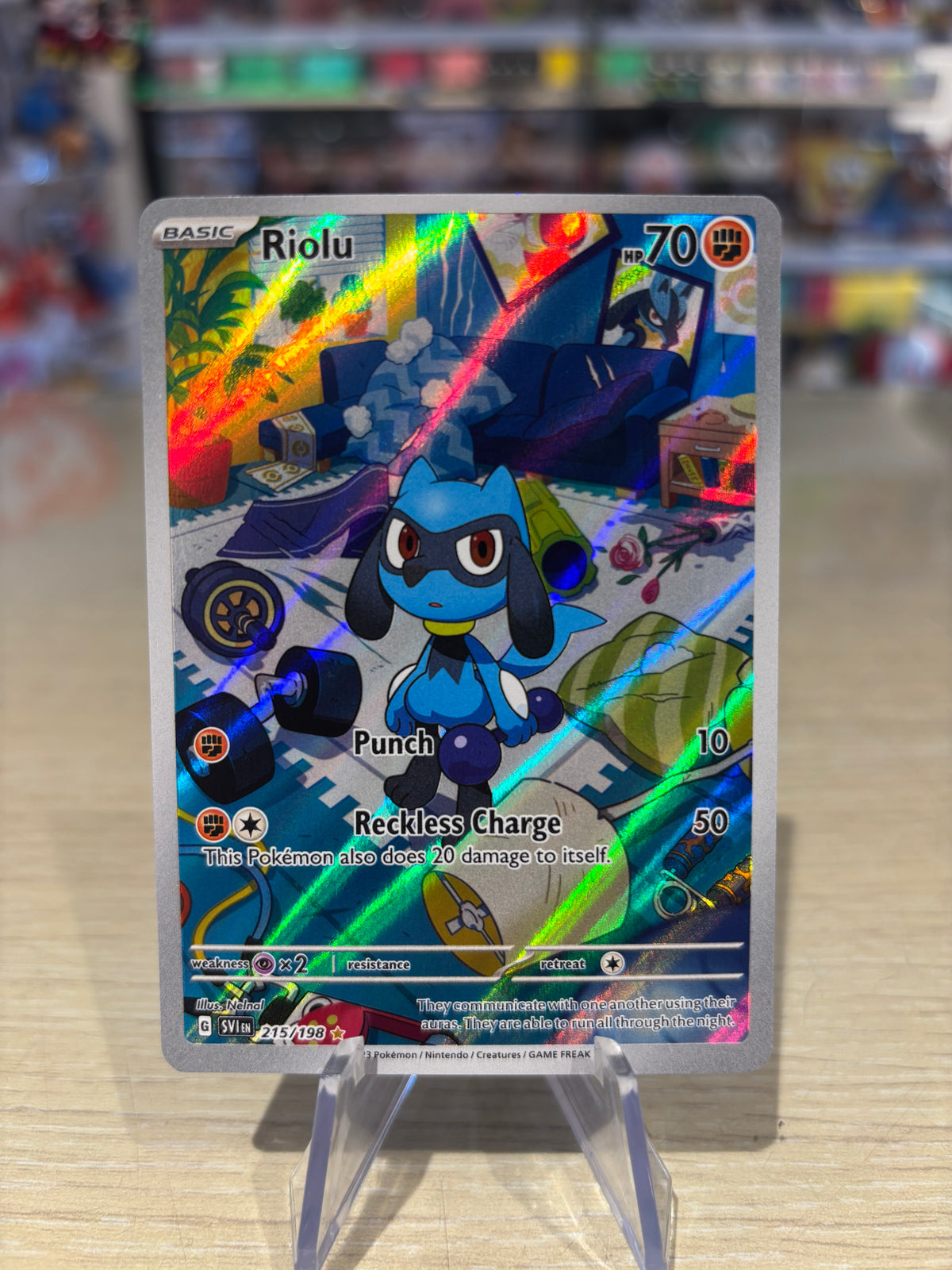 Riolu - 215/198 - Scarlet & Violet Base