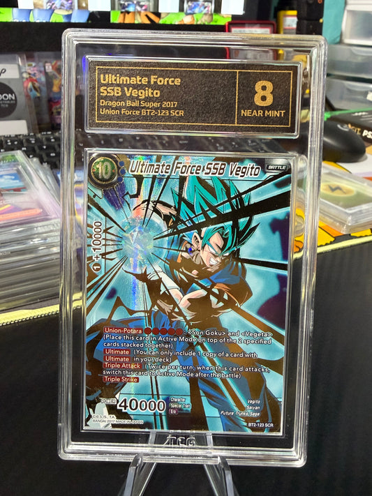 TCG 8 - Ultimate Force SSB Vegito - SCR - BT2-123 - Union Force