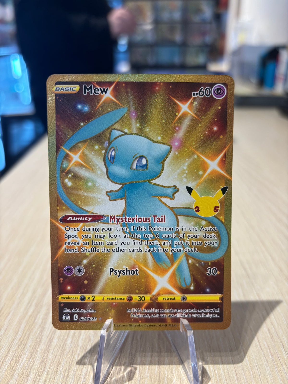 Mew - 025/025 - 25th Celebration