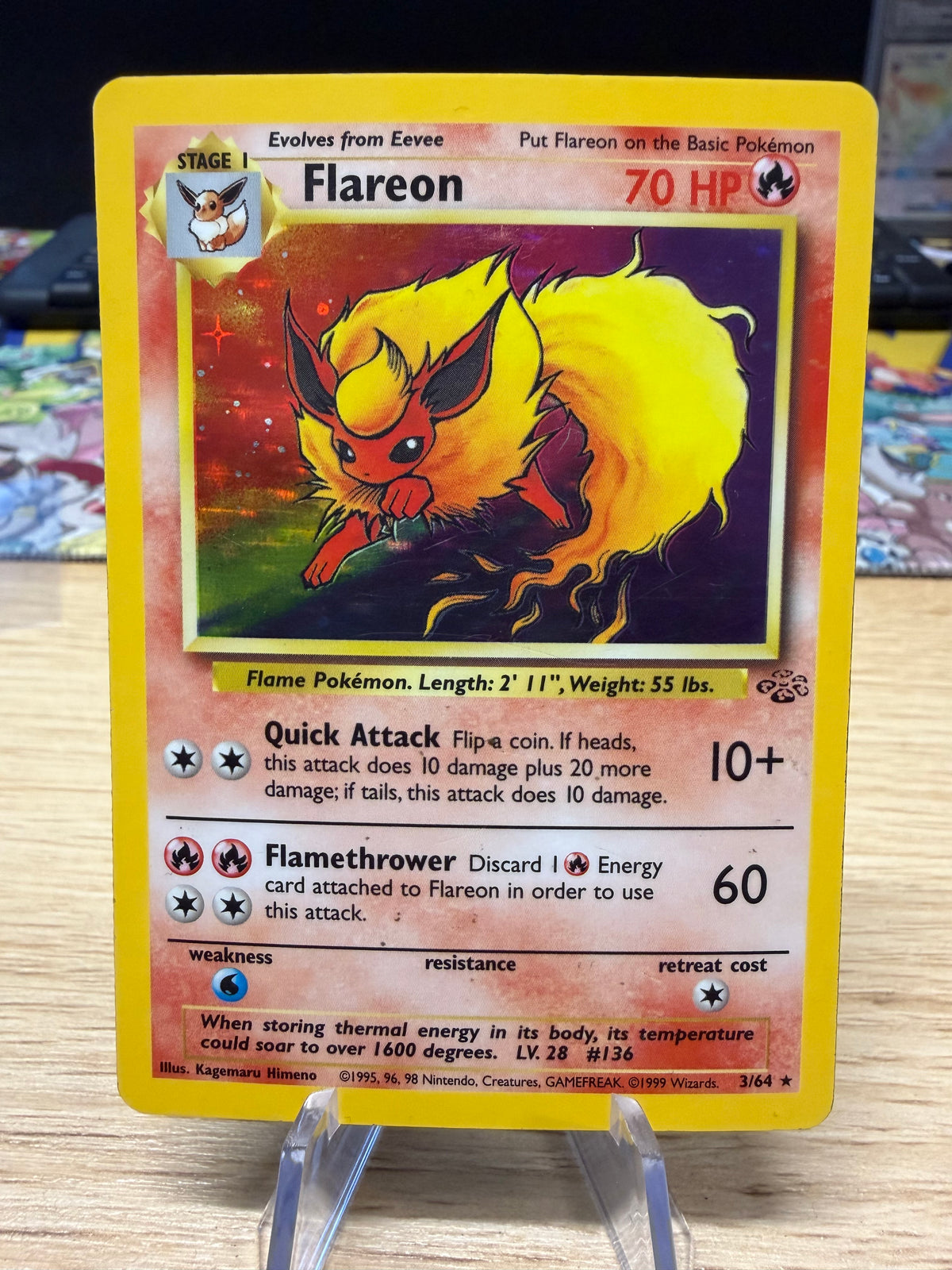 Flareon Holo - 3/64 - Jungle