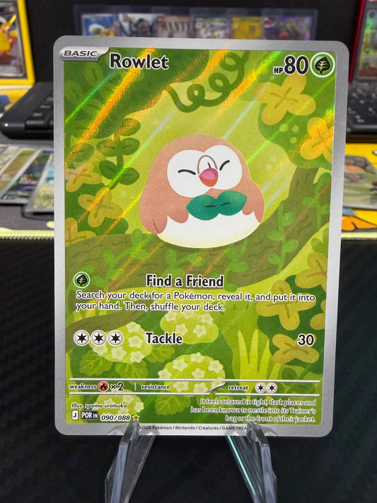 Rowlet - 090/088 - Illustration Rare - Perfect Order - Perfect Order