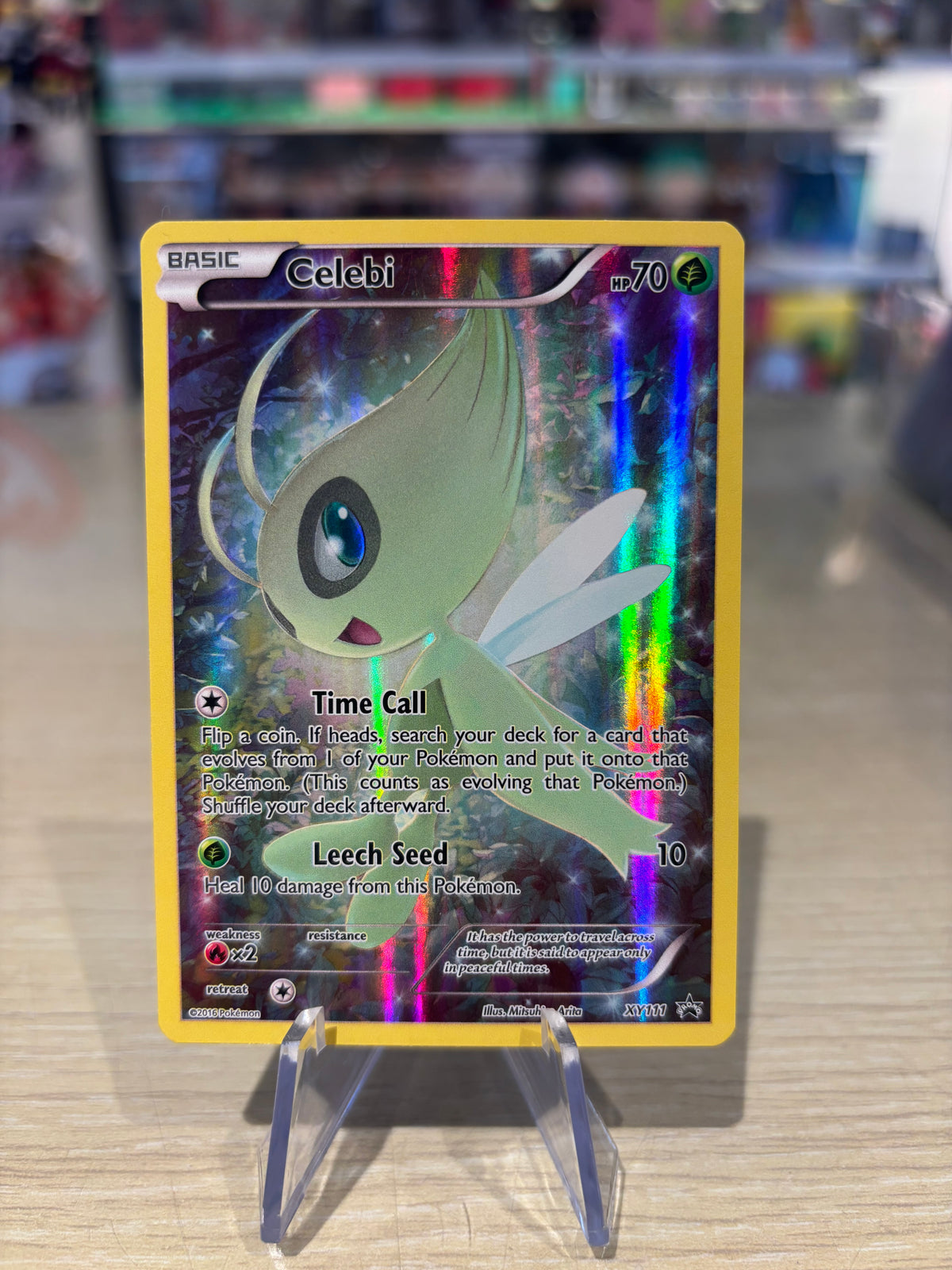 Celebi - XY111 - XY Black Star Promo