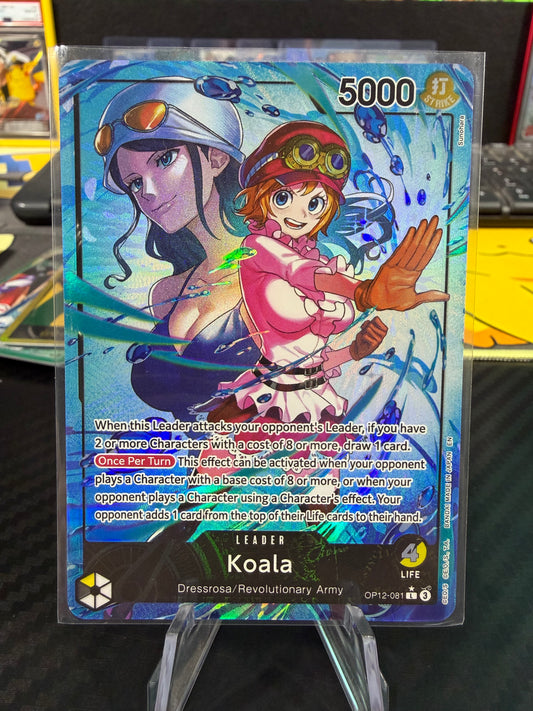 Koala - Alternate Art Leader - OP12-081 - Legacy of The Master - NM