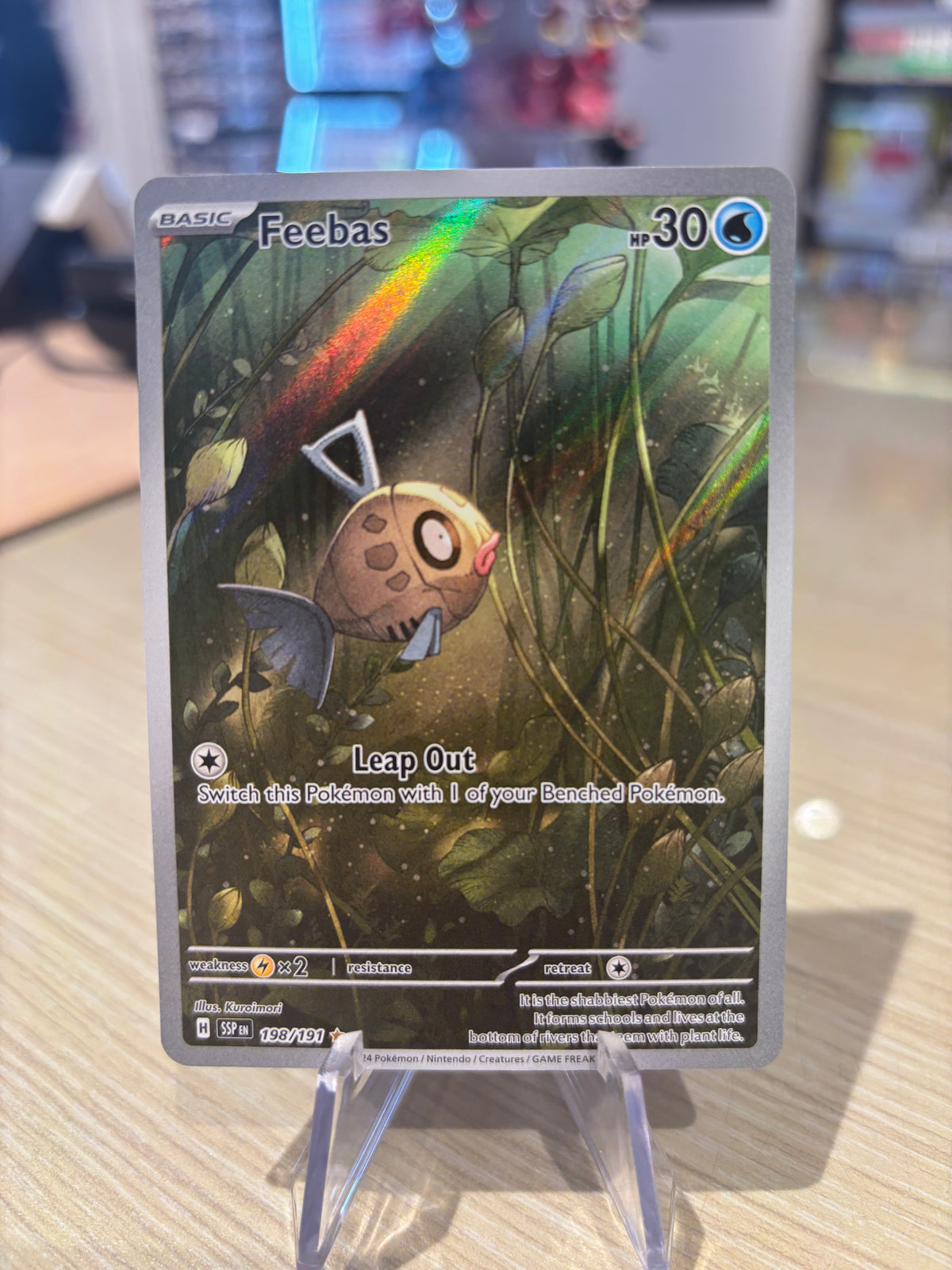 Feebas - 198/191 - Surging Sparks