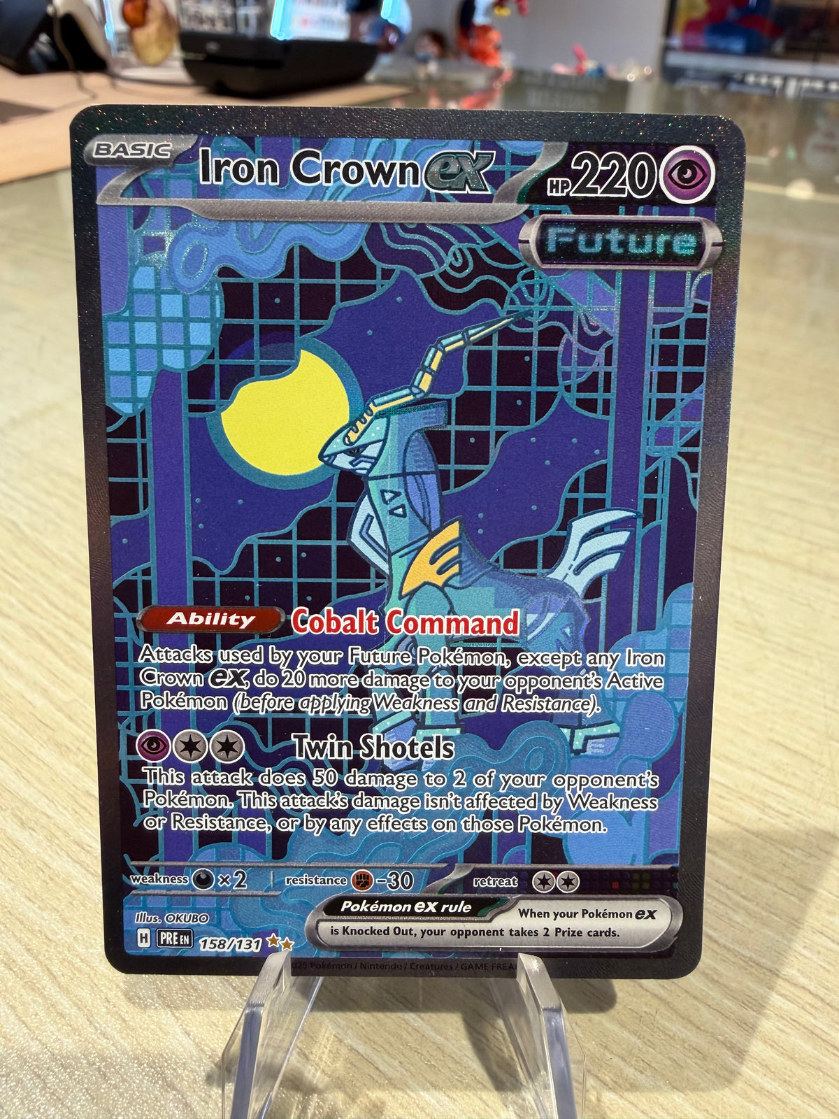 Iron Crown EX - 158/131 - SIR - Prismatic Evolutions
