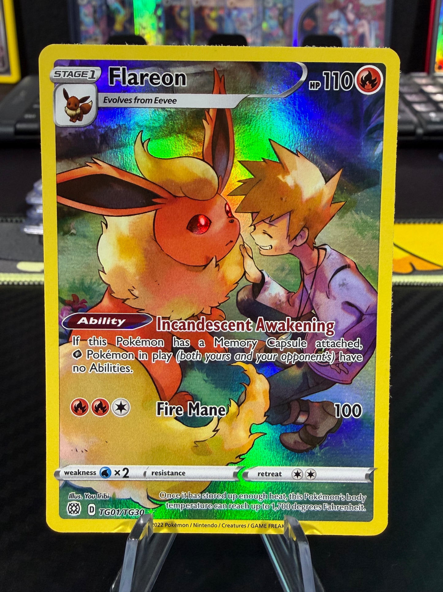 Flareon - TG01/TG30 - Trainer Gallery - Brilliant Stars