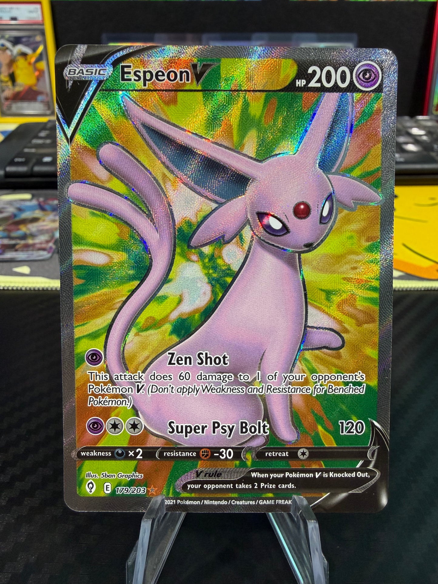 Espeon V - 179/203 - Evolving Skies