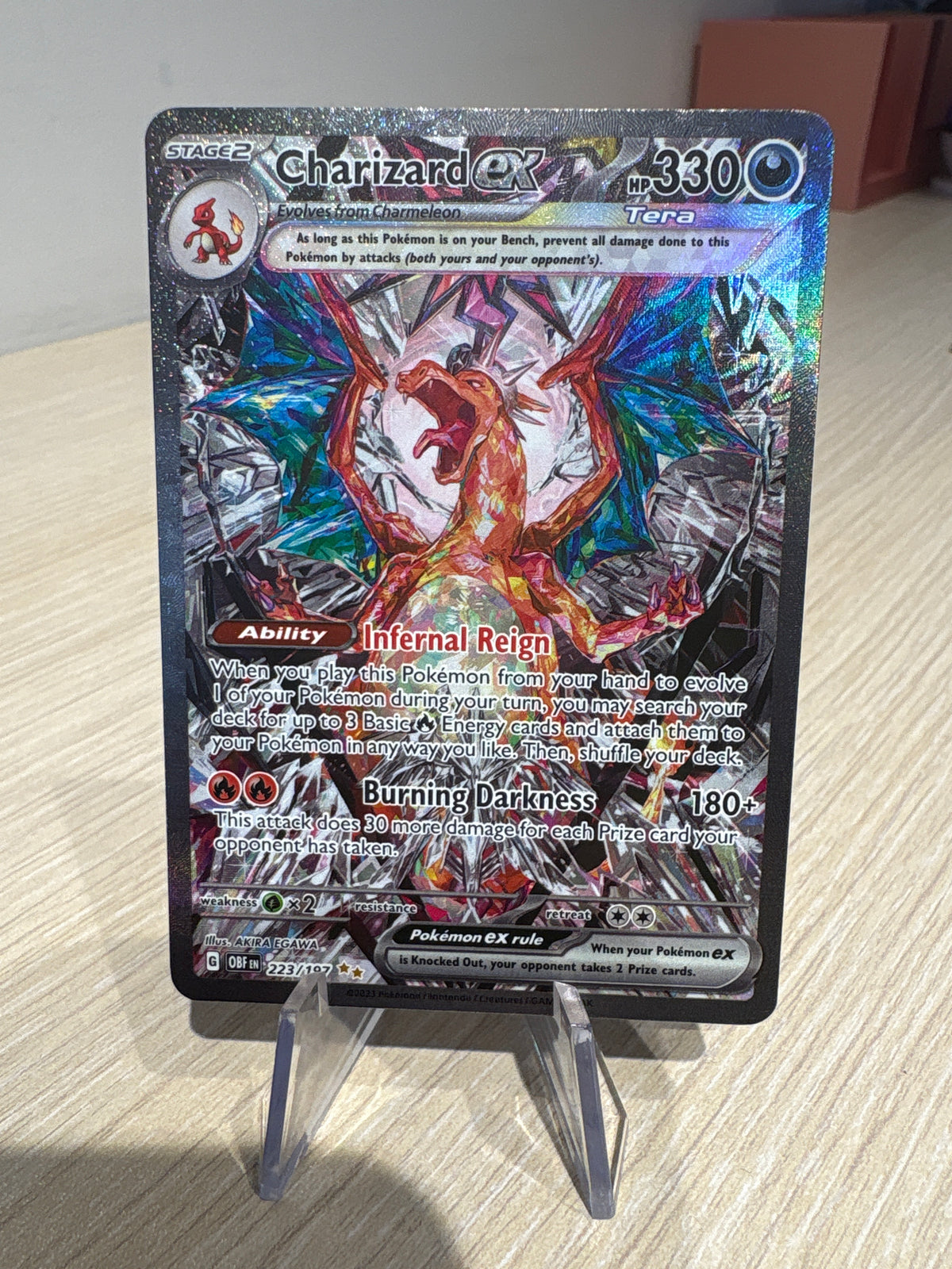 Charizard Ex - 223/197 - Obsidian Flame