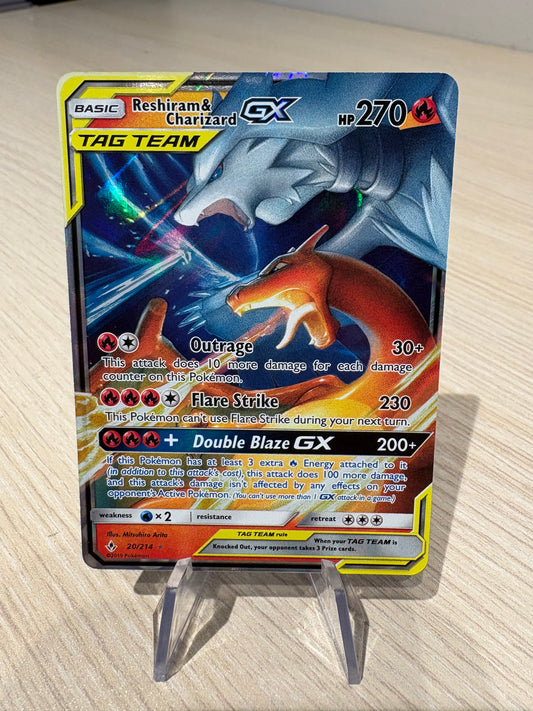 Reshiram & Charizard Gx - 20/214 - Unbroken Bonds