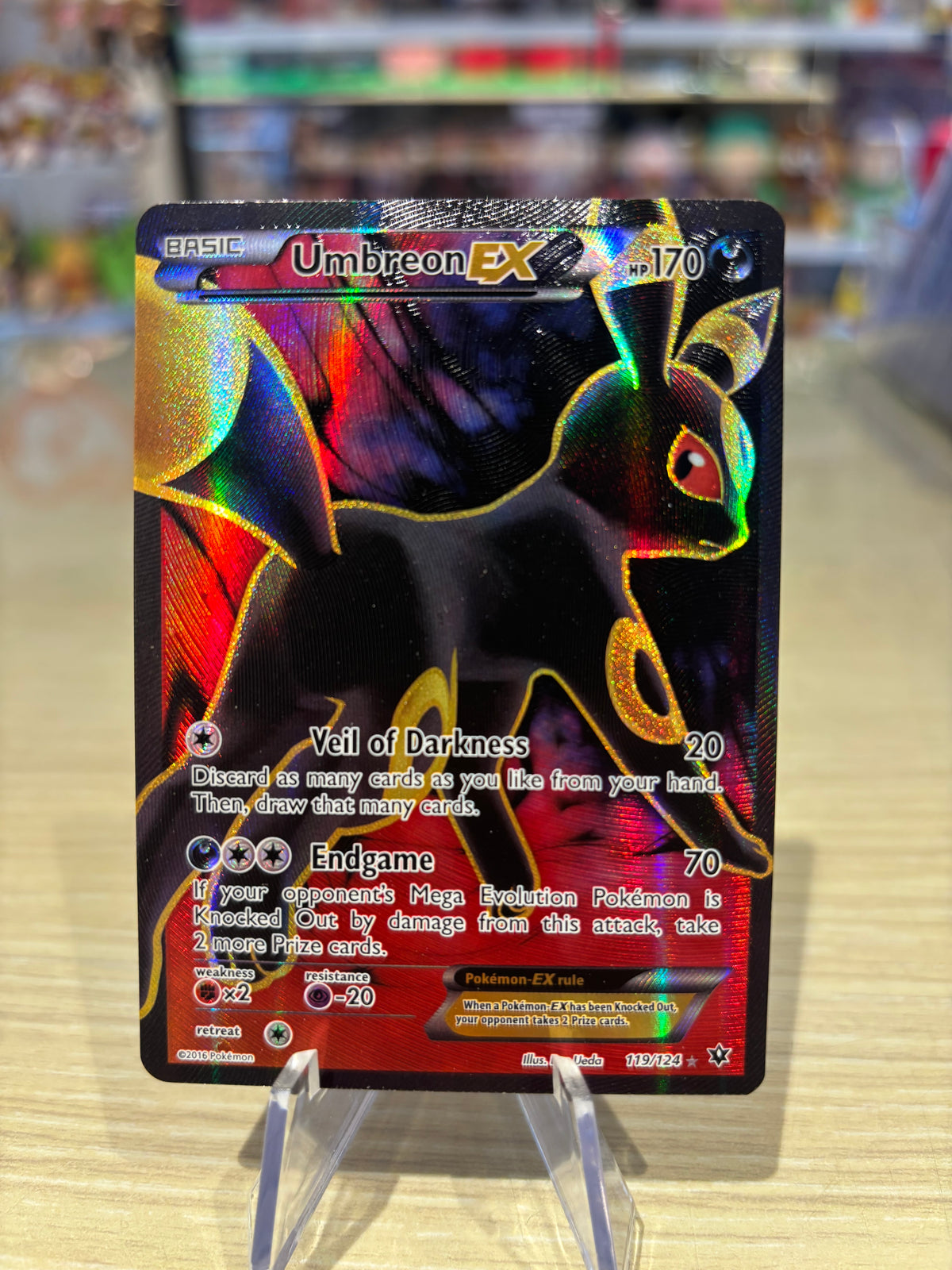 Umbreon EX - 119/124 - XY Fates Collide