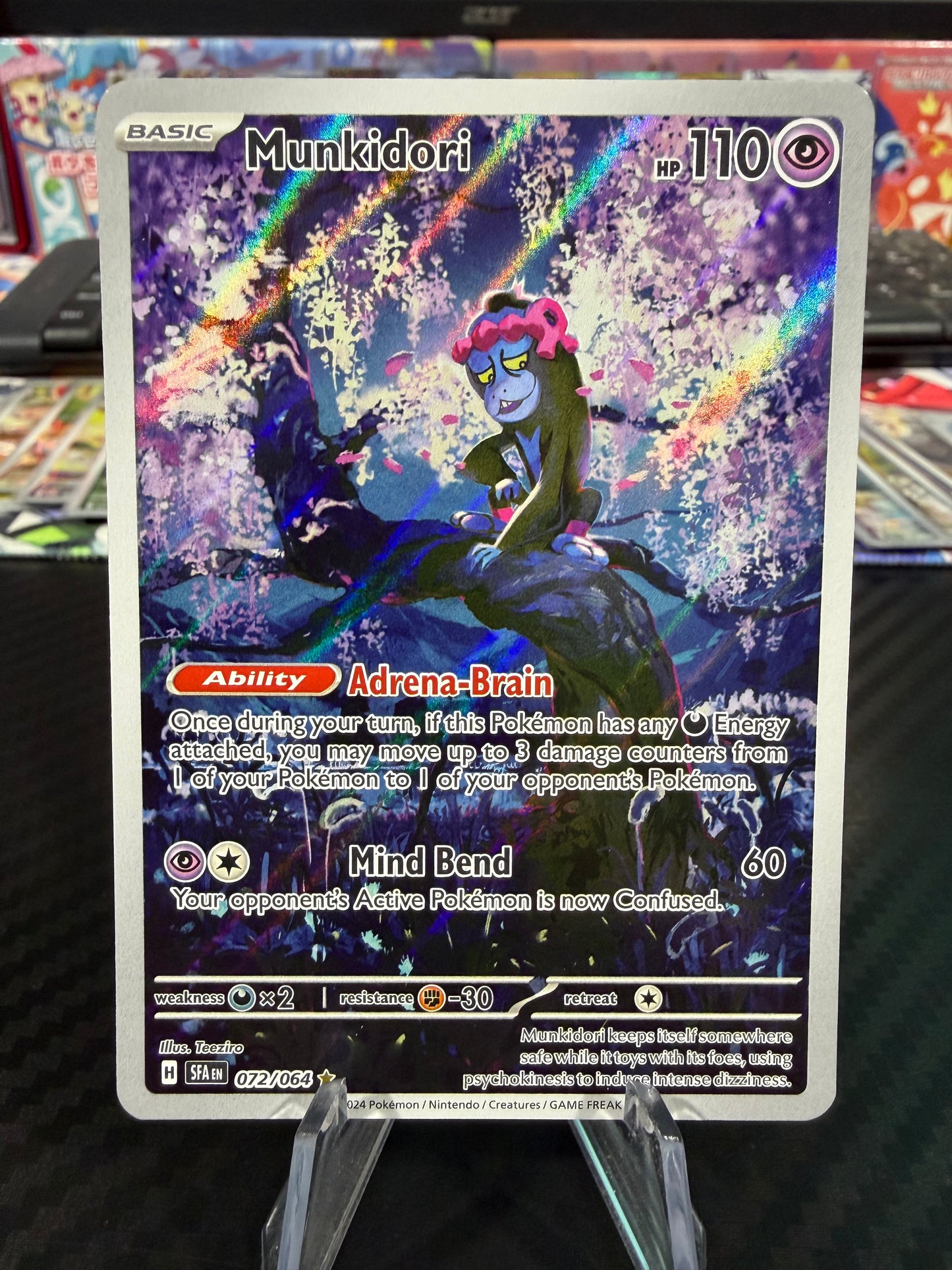 Munkidori - 072/064 - Illustration Rare - Shrouded Fable - NM